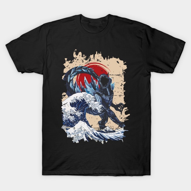 Godzilla - Vintage Japan T-Shirt by Leopards